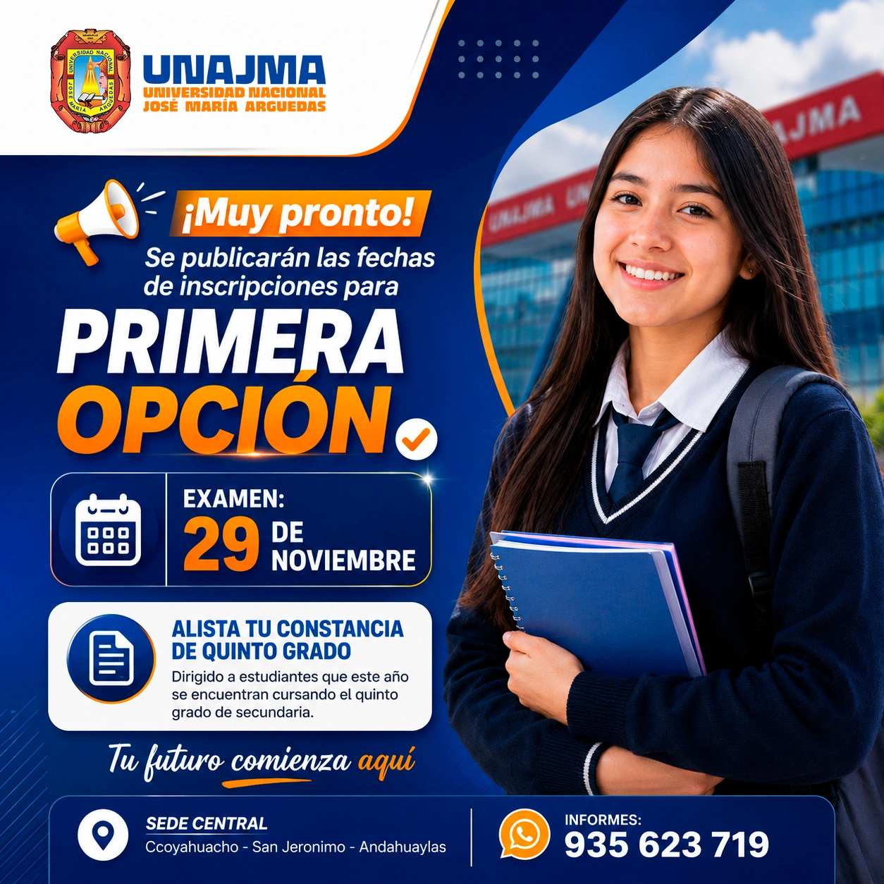 Admisión UNAJMA